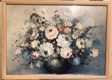 Quadro 75x55 Stampa Floreale