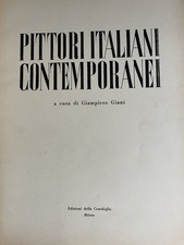 Libro Pittori Italiani Contemporanei USATO