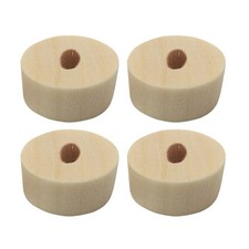  20pcs Ruote modello di auto Ruote in legno fai-da-te Mini ruote artigianali