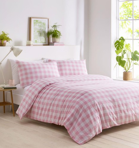 Set piumone gingham check