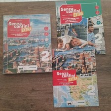 Senza confini extra 2 + atlante 2 + studiare con metodo "DeAgostini"