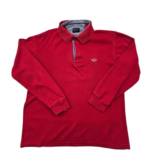 Camicia rugby rossa paul - camicia,