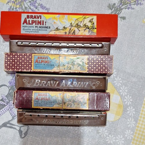 Tris armoniche hohner - hohner, bravi