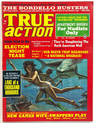 True action magazine - action, (1970)