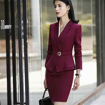 Tailleur completo donna rosso