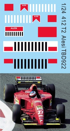 Decals per ferrari - ferrari, 412