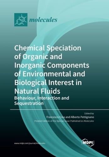 Chemical speciation organic - chemical, of