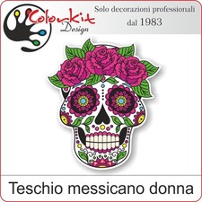 Adesivo Teschio messicano