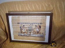 quadro papiro egizio con