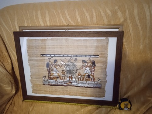 Quadro papiro egizio - egizio, con