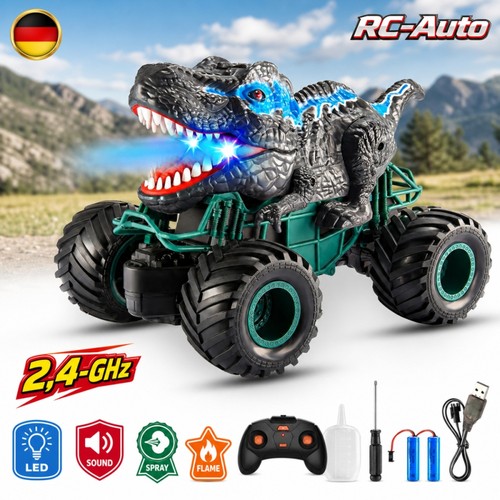 Dinosauro auto rex monster - dinosauro,
