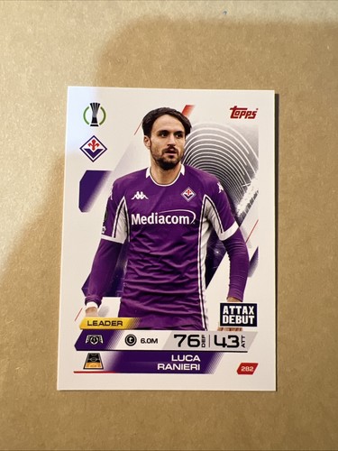 Carta luca ranieri topps - carta,