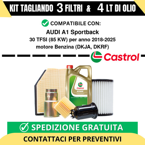 Tagliando per audi - audi, a1