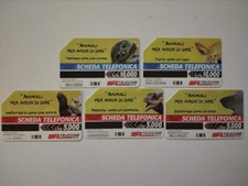 ANIMALI PER MODO DI DIRE - Schede Telefoniche Perfette Condizioni LIRE TELECOM