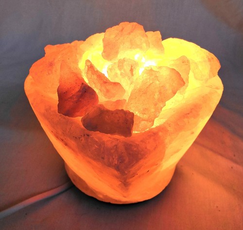 Lampada sale braciere cuore - di,