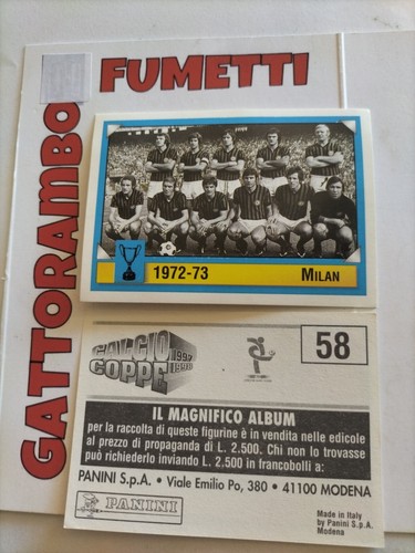Figurine calcio coppe - coppe, n.58