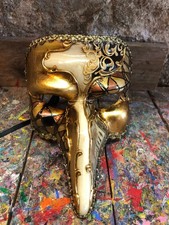 Maschera Veneziana dorata -