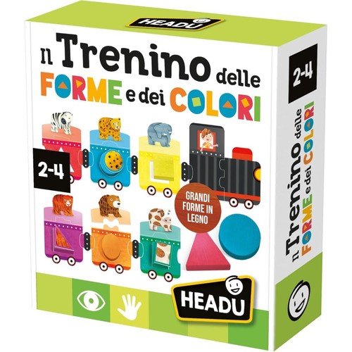 Headu trenino delle forme e - headu,