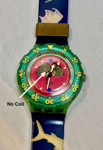 Swatch happy fish - scuba,