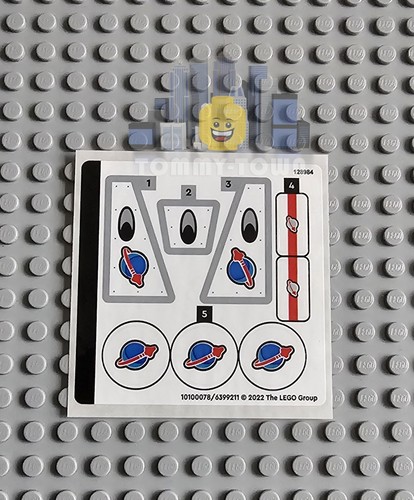 Lego city foglio adesivo - city,