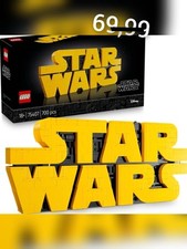 LEGO Star Wars 75407 Logo Star Wars in Mattoncini - Set di Costruzioni 75407