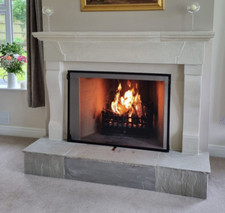 #CAMPIONI DI COLORE per camino rustico francese in pietra dintorni da £450#