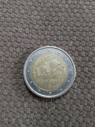 Moneta euro 150 anni - 2,