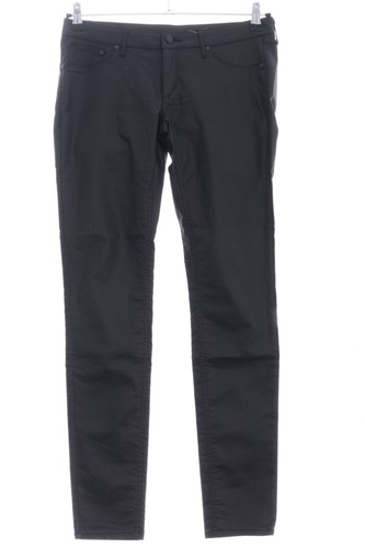 Denim pantaloni in ecopelle - denim,