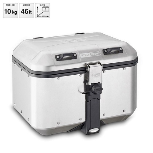 Bauletto moto top case 46l - top-case,