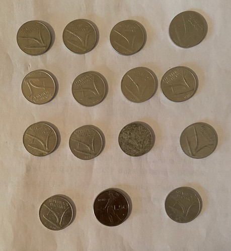 Lotto monete lire e - 10, 1