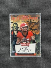 2025 Wild Card Haunted Hits Turf Monster Carson Beck 1/1 Auto