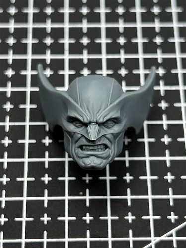 Modellino scultura testa - , james