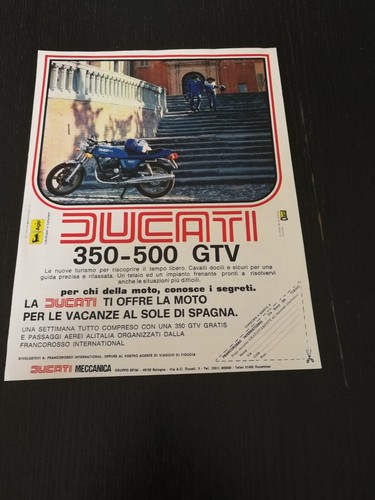 1978 ducati 350 500 gtv - 350,