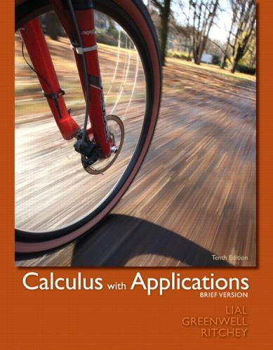 Calculus applications 10th - calculus, w/applications