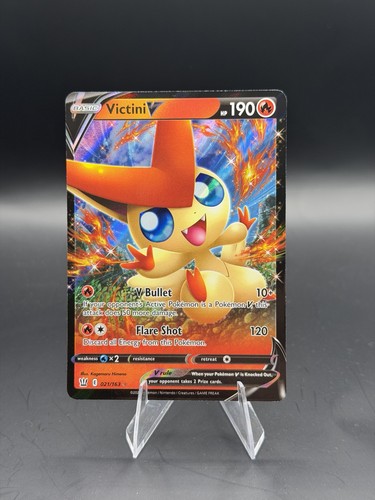 Victini 163 swsh battle - v,