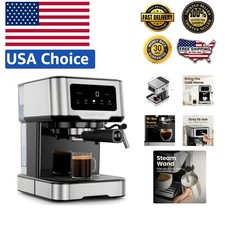 CraftBrew Macchina da espresso completamente automatica - Acciaio inossidabile con pressione 15 bar