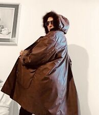 Giaccone  Donna 1980  Tessuto Impermeabile E Cappuccio estremità In pelliccia