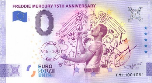 Banconota euro freddie - da,