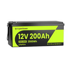 CyperOcean LiFePO4 200Ah 12V
