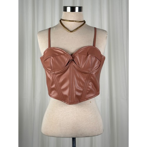 Forever corsetto ecopelle - forever, 21