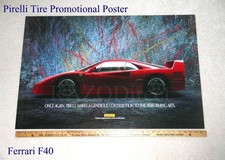 PIRELLI FERRARI F40 Poster -