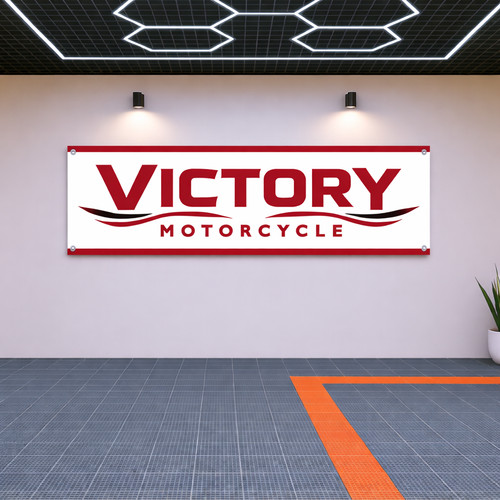 Striscione bandiera moto - striscione,