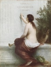 Antica stampa a colori del