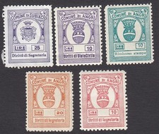 Italy Municipal Marche Comunali Agri  # A581