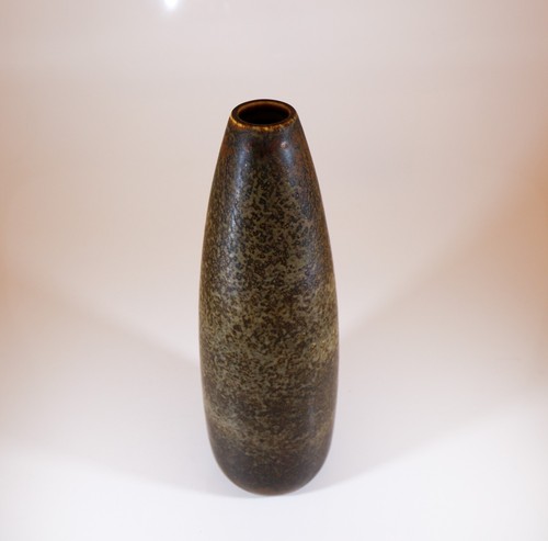 Vaso ceramica marrone - vaso,
