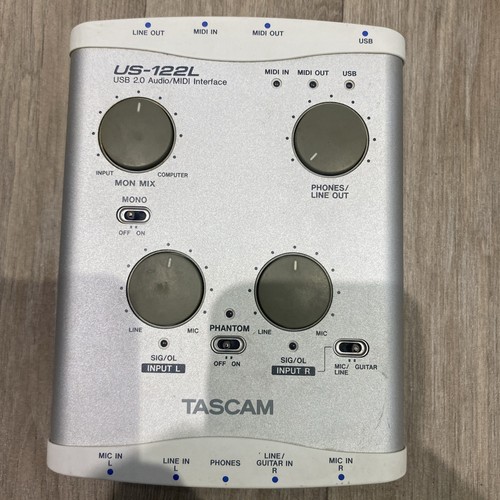 Tascam 122l interfaccia - us-122l,