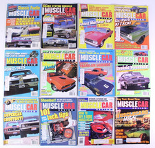 Muscle Car Review Magazine Lot Bundle 1989 Complete Year Set Full 12 Car Issues