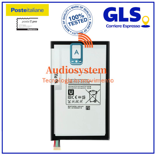 Batteria 4450mah per samsung - batteria,