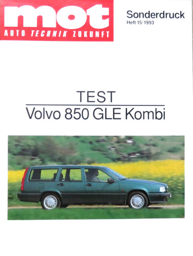 Volvo 850 gle test mot - 850,