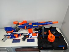 Pacchetto fucile Nerf N-Strike Longstrike CS-6 con accessori + 20 freccette nuove - ottime condizioni